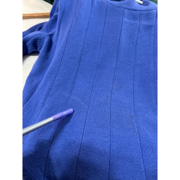 Vintage wool pant and sweater set purple blue - Picture 6 of 11